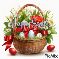 Happy  Easter - GIF animado grátis
