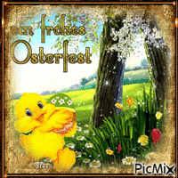 frohe Ostern animuotas GIF