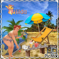 ein Sommer mit Hilda - GIF animé gratuit