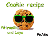 cookie recipe - Bezmaksas animēts GIF