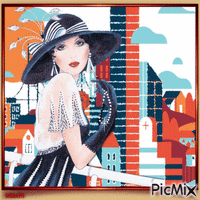 Flapper - Free animated GIF