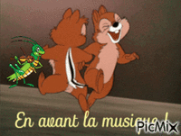 @En avant la musique ! animovaný GIF