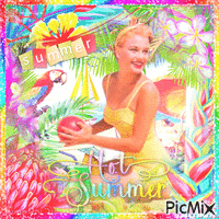 summer beach vintage woman