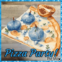 Pizza Party! Animiertes GIF