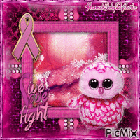 {♥}Pink Owl for Breast Cancer Awareness{♥}