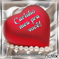 Carinho virtual - Bezmaksas animēts GIF