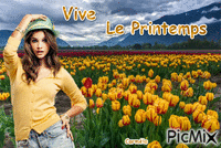 Le Printemps - 免费动画 GIF