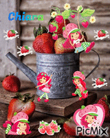 strawberry animovaný GIF
