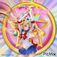 sailor moon laurachan アニメーションGIF