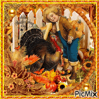 happy thanksgiving - GIF animé gratuit