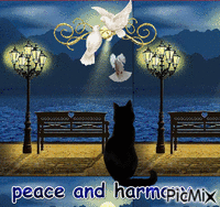 Peace and Harmony - GIF animé gratuit