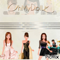 Oh my dollz - 無料のアニメーション GIF