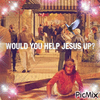 help jesus - 免费动画 GIF
