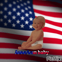 American baby animovaný GIF