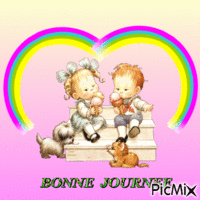 bONNE JOURNEE - 無料のアニメーション GIF