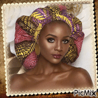 Concours : Portrait d'une beauté africaine GIF animé