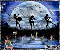 Fairy music - GIF animate gratis