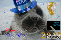 new year's 2012 Animiertes GIF