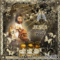 Jesus Loves You アニメーションGIF