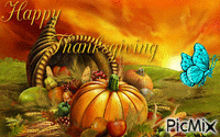 Happy Thanksgiving animeret GIF