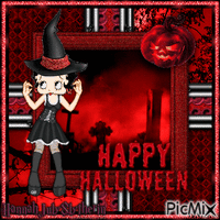 ♠Betty Boop Red Witch♠