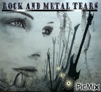 ROCK AND METAL TEARS - Animovaný GIF zadarmo