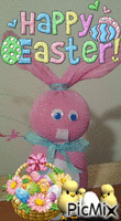 My Homemade Easter Bunny - Free animated GIF
