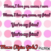 SPICE GIRLS SONG ''MAMA'' 动画 GIF