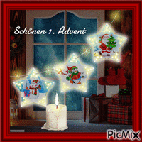 Schönen 1. Advent - Bezmaksas animēts GIF