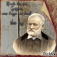 Ecrivains célèbres _ Victor Hugo - ücretsiz png