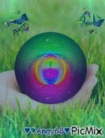 sfera colorata Animiertes GIF