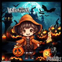 Halloween Child - 無料のアニメーション GIF