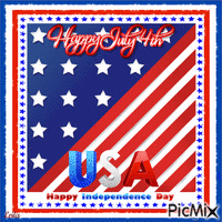 Happy July 4th. USA Happy Independence Day