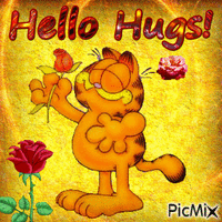 Hello Hugz! - GIF animé gratuit