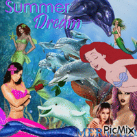 Mermaids geanimeerde GIF