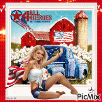Independence Day USA Animiertes GIF