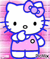 Hello Kitty - Besplatni animirani GIF