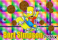 Bart Simpson - GIF animasi gratis