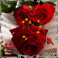 musique d'amour Animated GIF