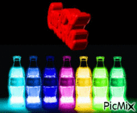 coca cola - Animovaný GIF zadarmo