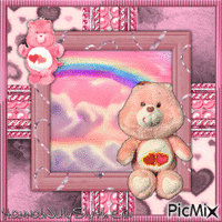 ♥♥Love-a-Lot Bear Plushie♥♥ анимированный гифка