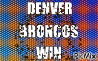 Denver Broncos - Δωρεάν κινούμενο GIF