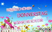Donnerstag animuotas GIF