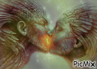Kiss power energy - Ilmainen animoitu GIF