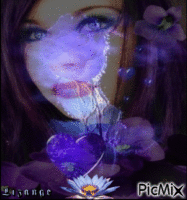violet - GIF animado grátis