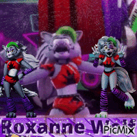 Roxanne Wolf - Bezmaksas animēts GIF