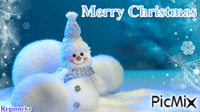Merry christmas - GIF animasi gratis