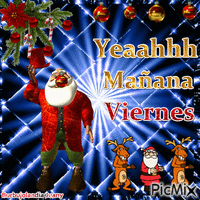 Mañana viernes - Бесплатный анимированный гифка