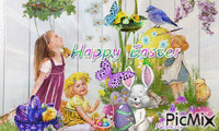 Happy Easter - Zdarma animovaný GIF