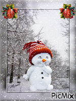Vive la neige - Ingyenes animált GIF